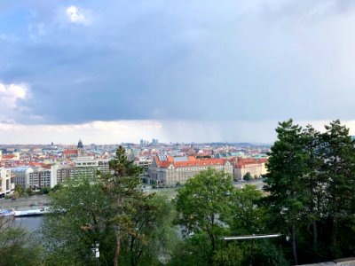 Staré Město from Letenská Pláň, Letná, Praha, Hlavní město… 