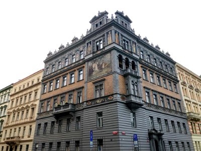 Janáčkovo nábř, Smíchov, Praha, Hlavní město Praha, Česká … 
