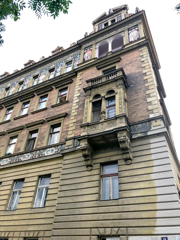 Janáčkovo nábř, Smíchov, Praha, Hlavní město Praha, Česká … 
