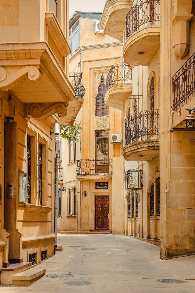 Architecture art azerbaijan