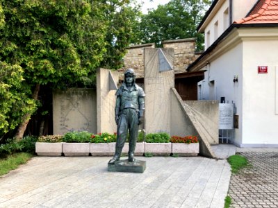 Socha Milana Rastislava Štefánika, Petřín, Praha, Hlavní m… 