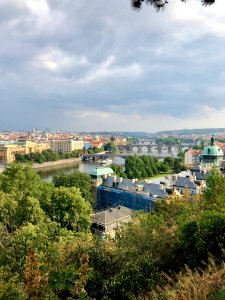 Staré Město from Letenská Pláň, Letná, Praha, Hlavní město… 
