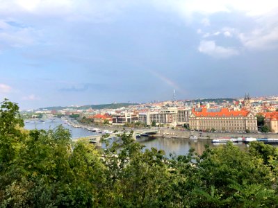 Staré Město from Letenská Pláň, Letná, Praha, Hlavní město… 