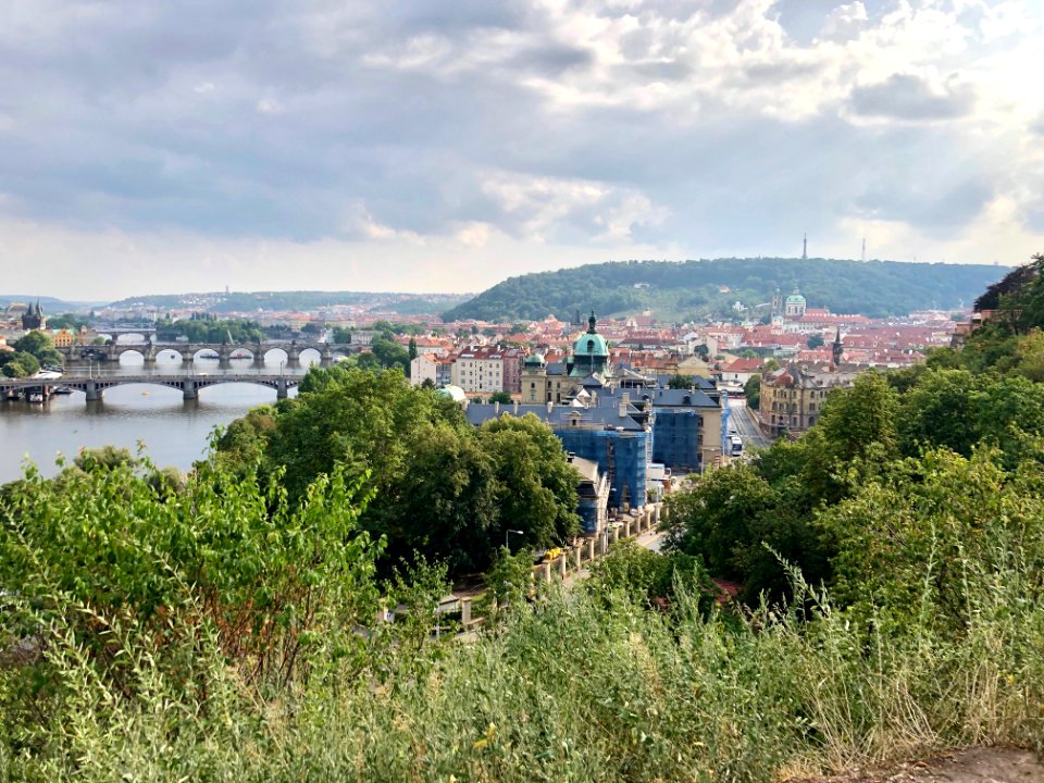 Malá Strana from Letenská Pláň, Letná, Praha, Hlavní město… 