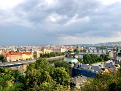 Staré Město from Letenská Pláň, Letná, Praha, Hlavní město… 