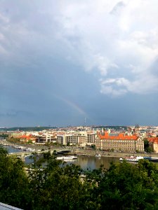 Staré Město from Letenská Pláň, Letná, Praha, Hlavní město… 