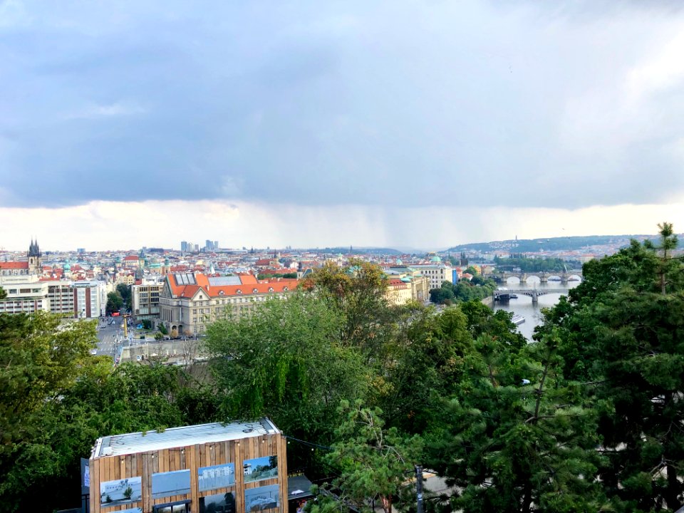 Staré Město from Letenská Pláň, Letná, Praha, Hlavní město… 