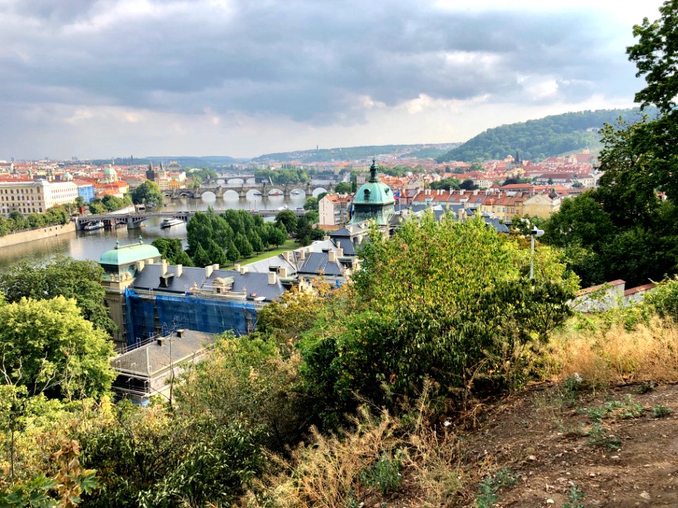 Malá Strana from Letenská Pláň, Letná, Praha, Hlavní město… 
