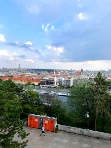 Staré Město from Letenská Pláň, Letná, Praha, Hlavní město… 