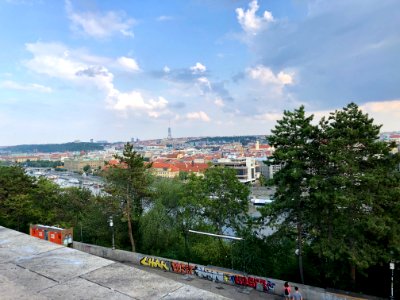 Staré Město from Letenská Pláň, Letná, Praha, Hlavní město… 