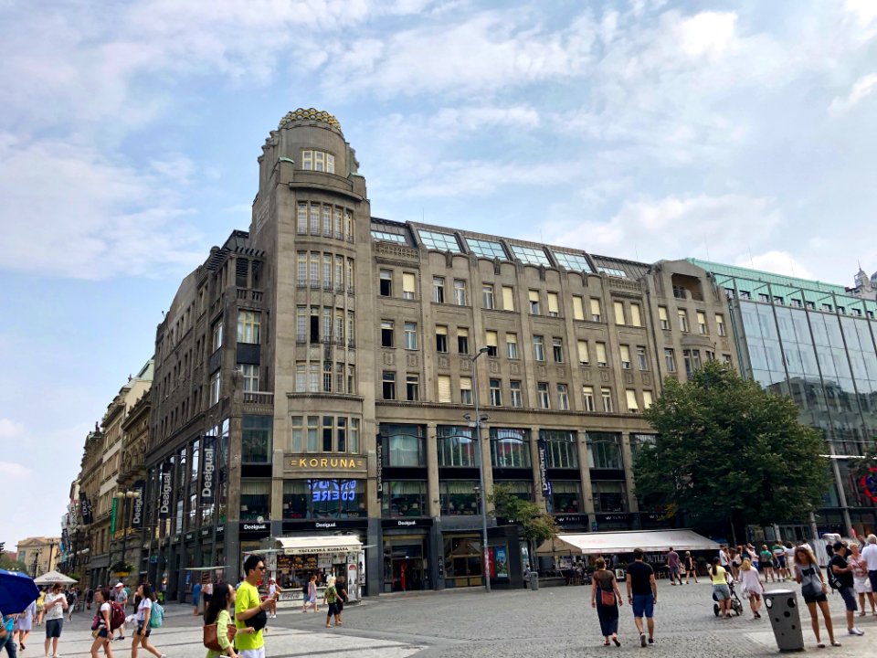 Palác Koruna, Nové Město, Praha, Hlavní Město Praha, Česká… 