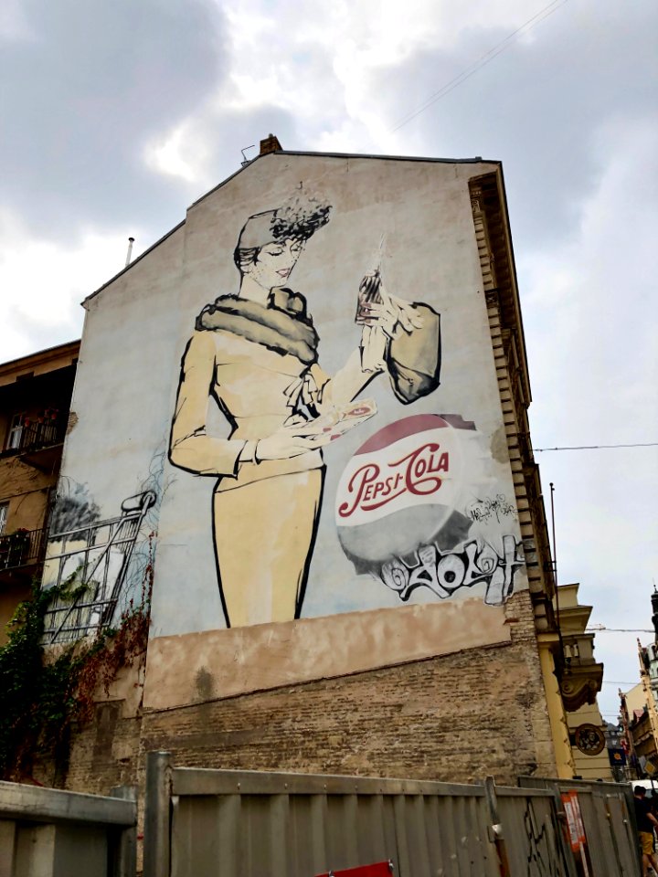 PepsiCola Mural, Jindřišská, Nové Město, Praha, Hlavní měs… 
