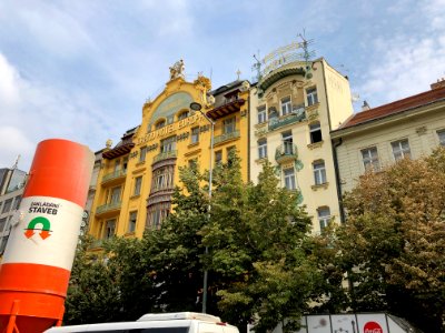 Grand Hotel Evropa and Hotel Meran, Nové Město, Praha, Hla… 
