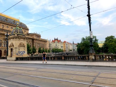 Masarykovo Nábř from Most Legií, Nové Město, Praha, Hlavní… 