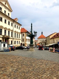 Kandelábr, Loretánská, Hradčany, Praha, Hlavní Město Praha… 