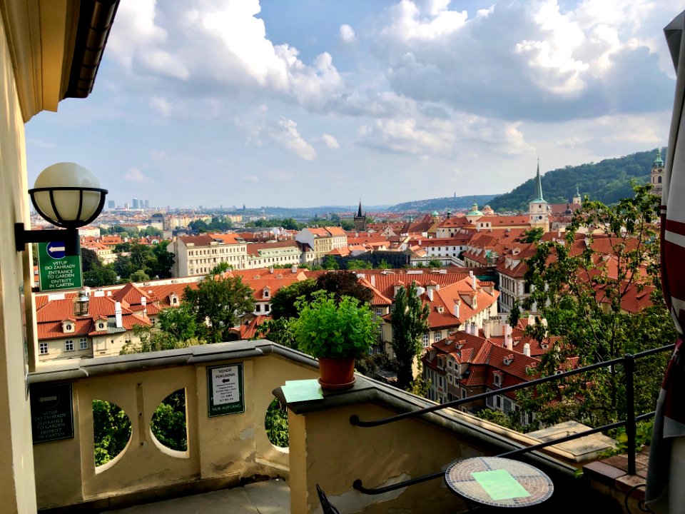 Malá Strana from Staré Zámecké Schody, Hradčany, Praha, Hl… 
