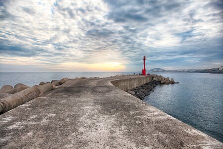 Sky travel jeju island sea photo