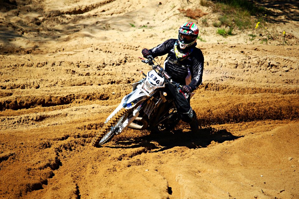 Motorcycle motorsport race