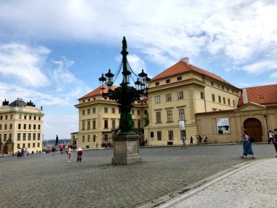 Kandelábr, Hradčanské Náměstí, Hradčany, Praha, Hlavní Měs… 
