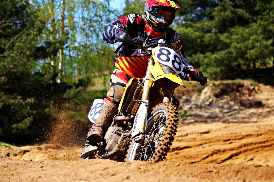 Motorcycle motorsport race