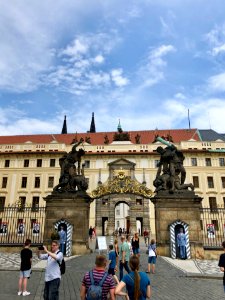 Sousoší Souboj Titánů, Pražský Hrad, Hradčany, Praha, Hlav… 