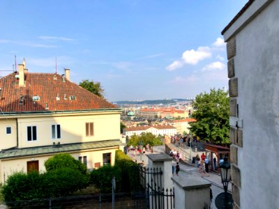 View from Pražský Hrad, Hradčany, Praha, Hlavní Město Prah… 