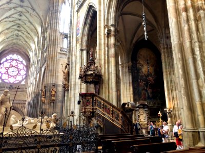 Katedrála Svatého Víta, Hradčany, Praha, Hlavní Město Prah… 
