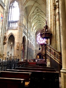 Katedrála Svatého Víta, Hradčany, Praha, Hlavní Město Prah… 