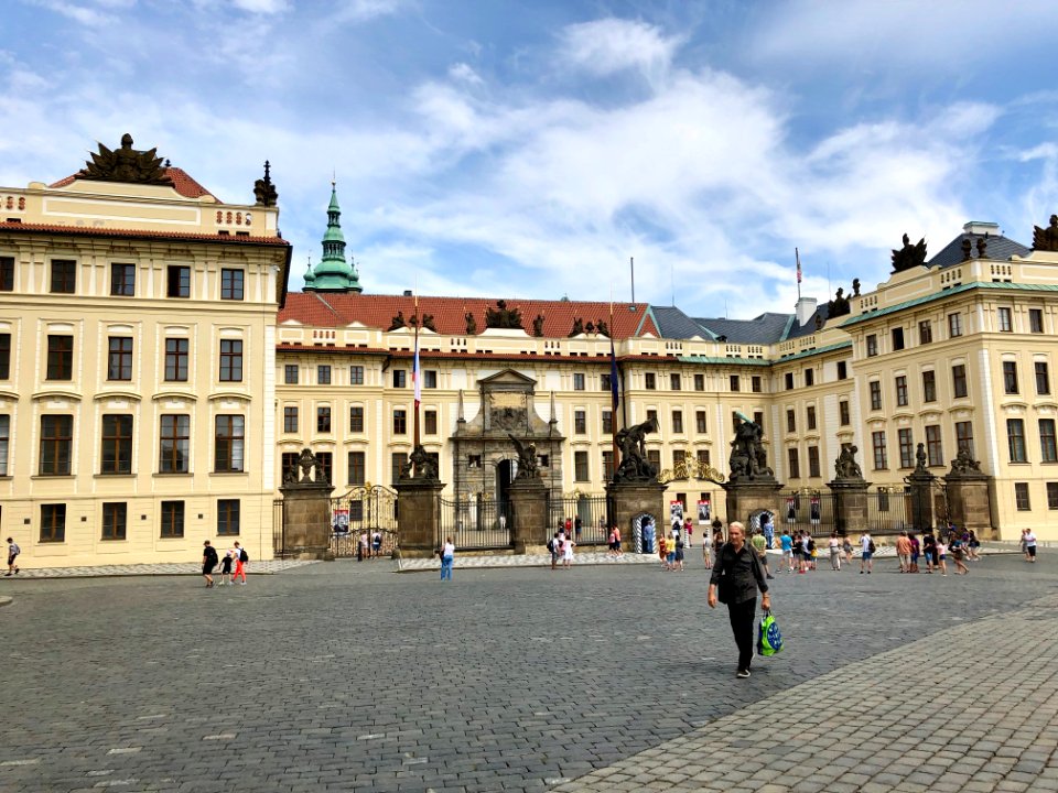 Sousoší Souboj Titánů, Pražský Hrad, Hradčany, Praha, Hlav… 