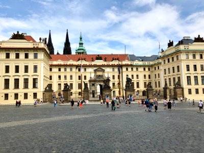 Sousoší Souboj Titánů, Pražský Hrad, Hradčany, Praha, Hlav… 
