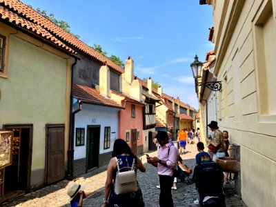 Zlatá Ulička, Pražský Hrad, Hradčany, Praha, Hlavní Město … 