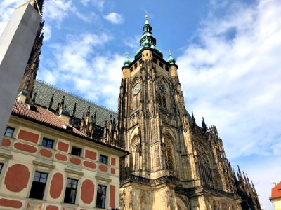 Katedrála Svatého Víta, Hradčany, Praha, Hlavní Město Prah… 