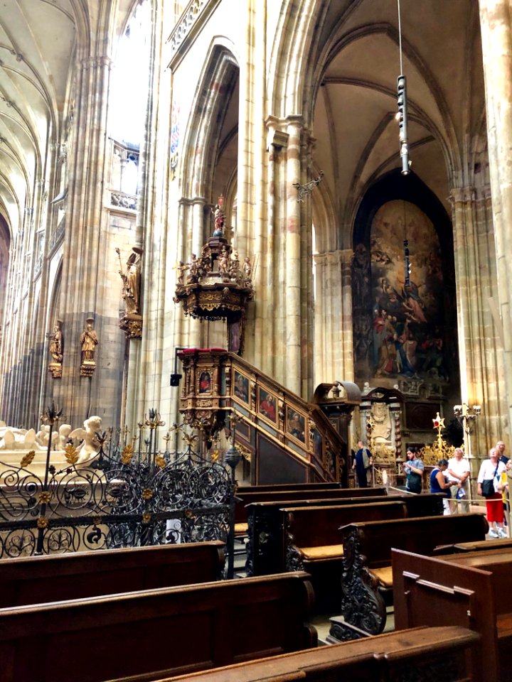 Katedrála Svatého Víta, Hradčany, Praha, Hlavní Město Prah… 