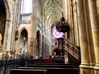 Katedrála Svatého Víta, Hradčany, Praha, Hlavní Město Prah… 