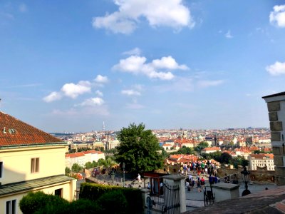 View from Pražský Hrad, Hradčany, Praha, Hlavní Město Prah… 