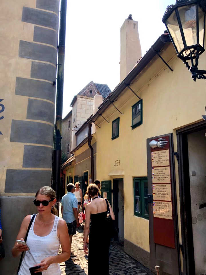 Zlatá Ulička, Pražský Hrad, Hradčany, Praha, Hlavní Město … 