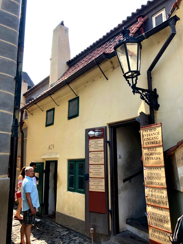 Zlatá Ulička, Pražský Hrad, Hradčany, Praha, Hlavní Město … 