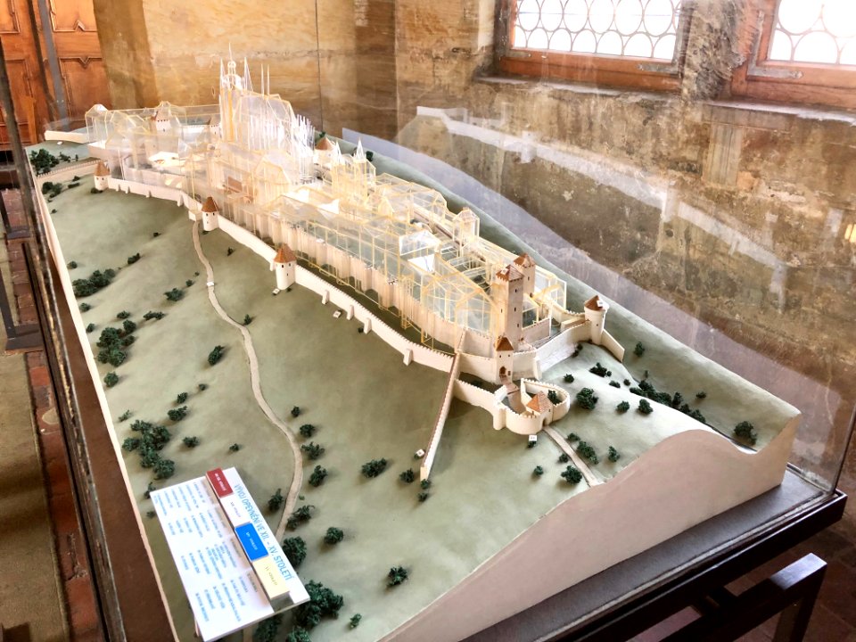 Castle Model, Starý Královský Palác, Pražský Hrad, Hradčan… 