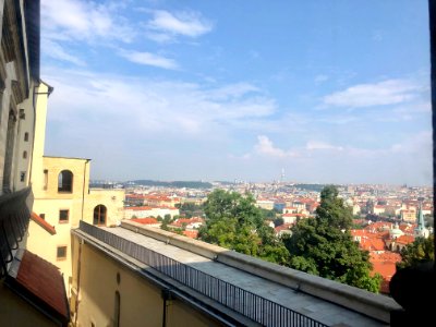 View from Starý Královský Palác, Pražský Hrad, Hradčany, P… 