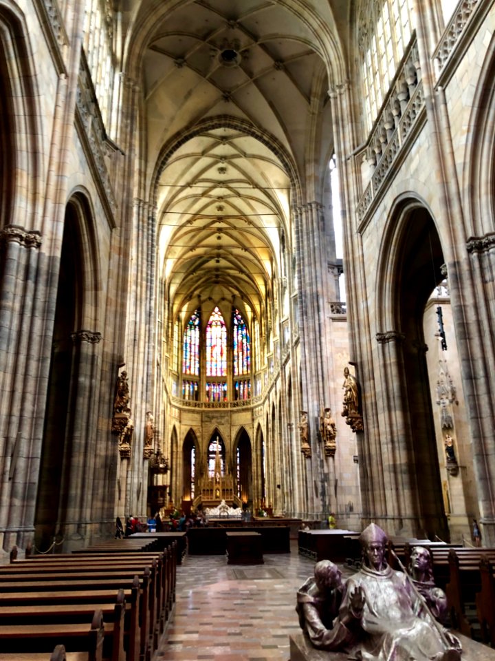 Katedrála Svatého Víta, Hradčany, Praha, Hlavní Město Prah… 