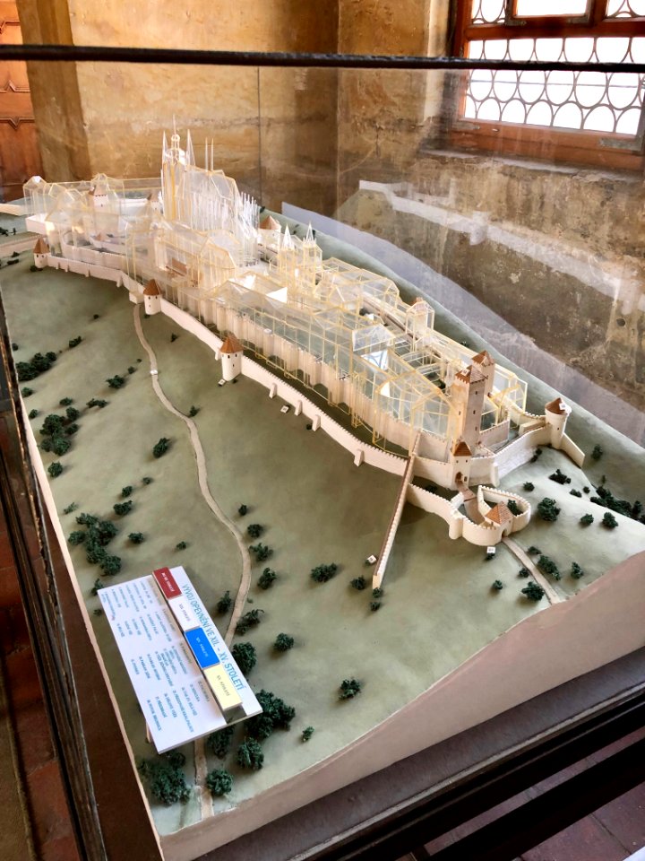 Castle Model, Starý Královský Palác, Pražský Hrad, Hradčan… 