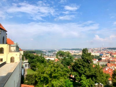 View from Starý Královský Palác, Pražský Hrad, Hradčany, P… 