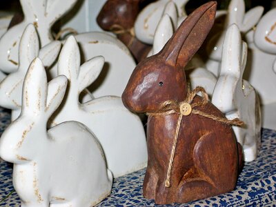 Wood deco of course easter