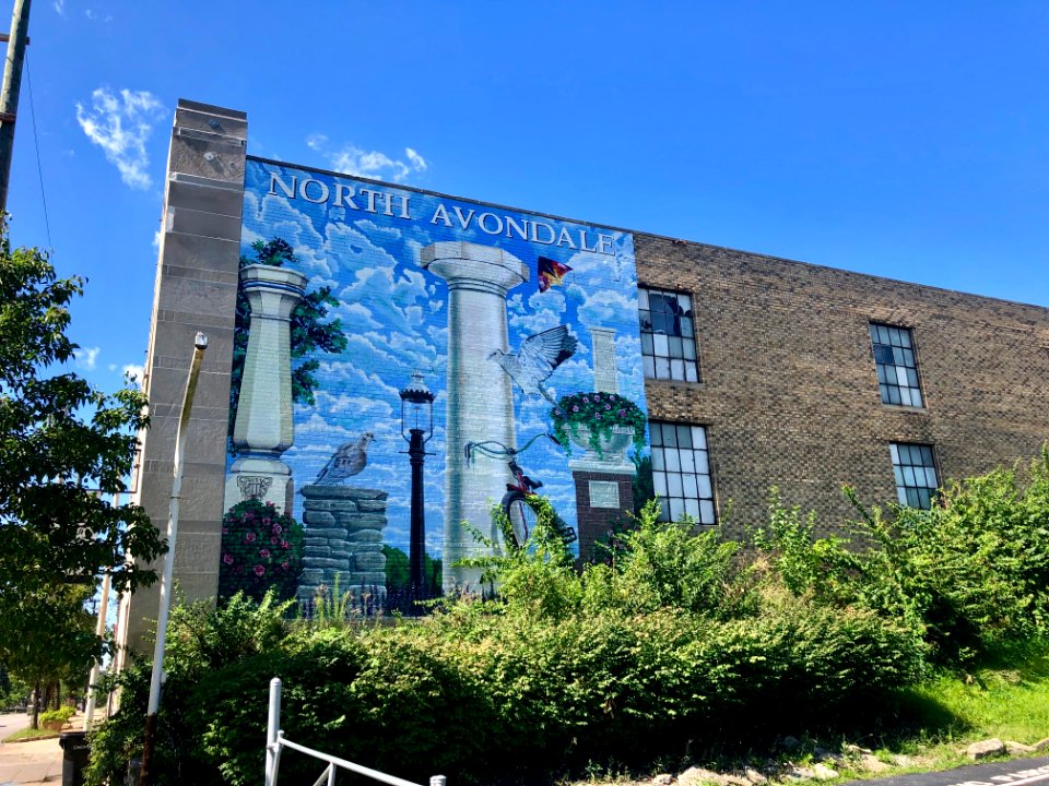 North Avondale Mural, Lenox Building, North Avondale, Cinc… 