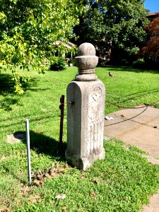 Gatepost, Walter Field House, Reading Road, North Avondale… 