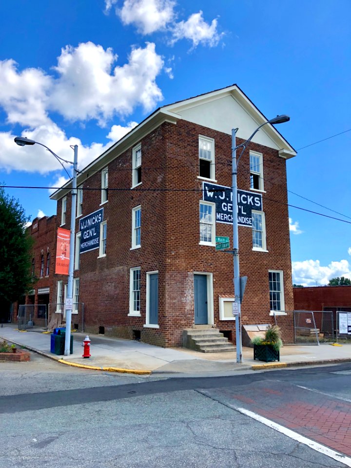 W.J. Nick's General Merchandise Building, Graham, NC 