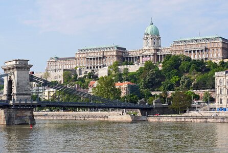 Danube river current photo