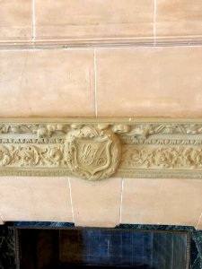 Fireplace Cartouche, Watts Hall Lobby, North Carolina Scho… 