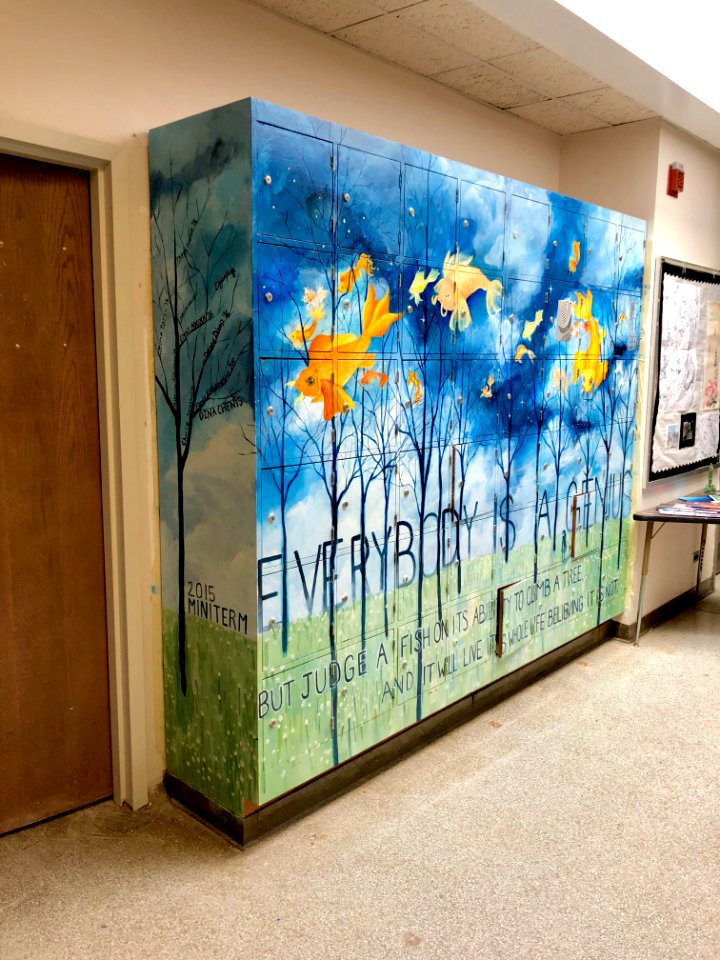 Art Room Lockers, Watts Hall, North Carolina School of Sci… 