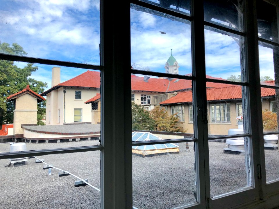 View from Breezeway, Reynolds Hall, North Carolina School … 